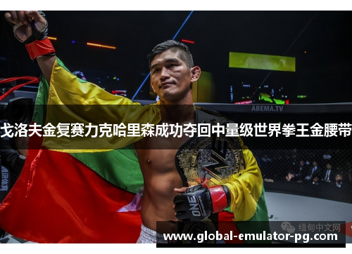 戈洛夫金复赛力克哈里森成功夺回中量级世界拳王金腰带